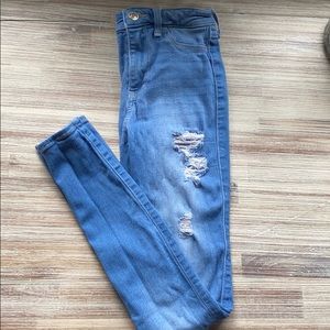 Hollister jean leggings
